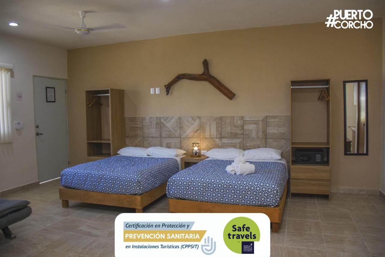 Hotel Puerto Corcho Puerto Morelos Kültér fotó